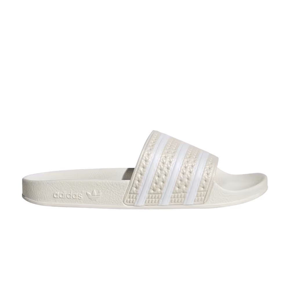 Adidas Women's Adilette Slide Triple White