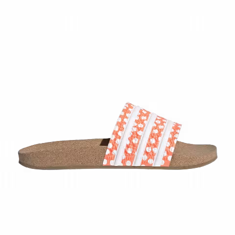 Adidas Wmns Adilette Slide 'Polka Dot - Beam Orange Gum'