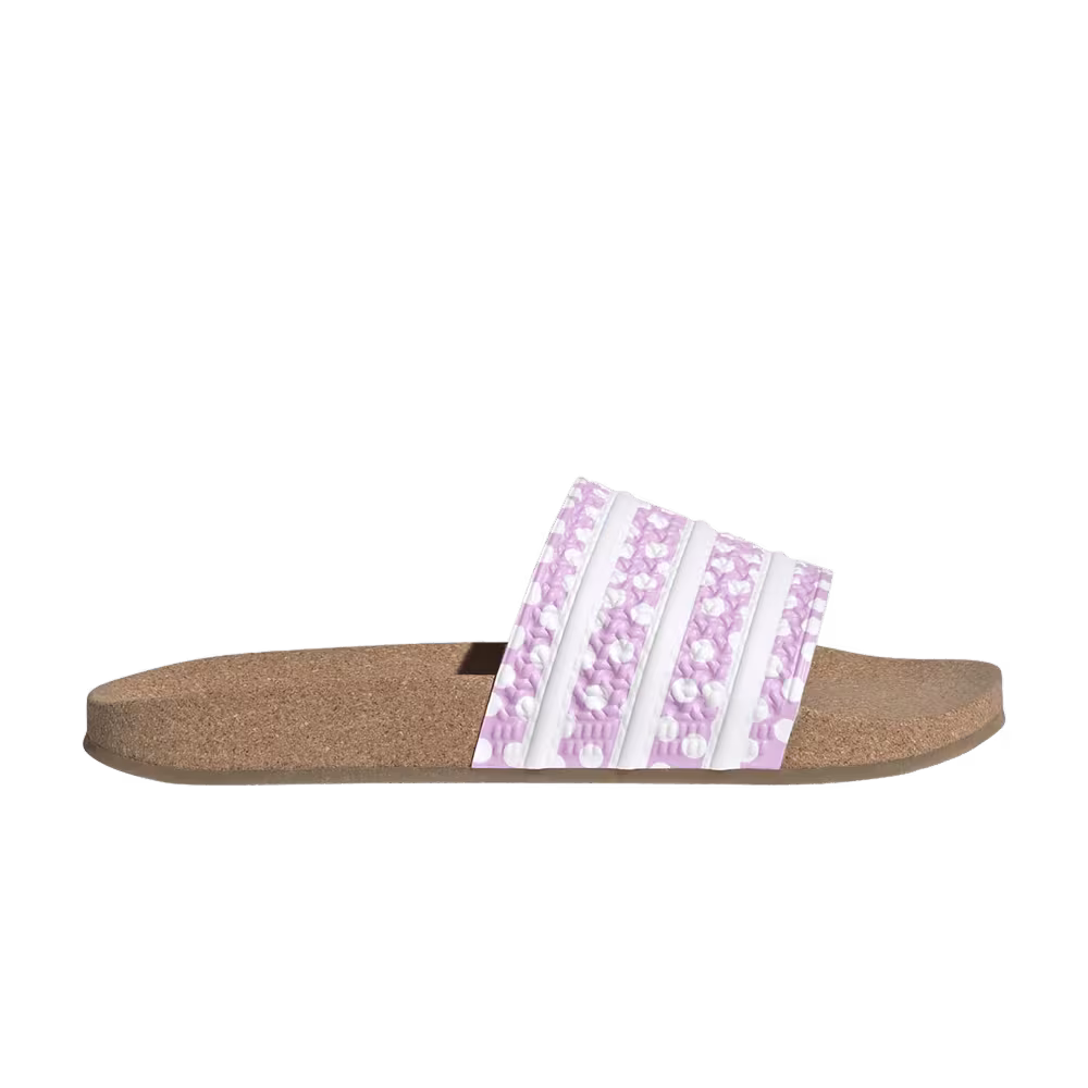 Adidas Women's Adilette Slide Polka Dot - Bliss Lilac Gum
