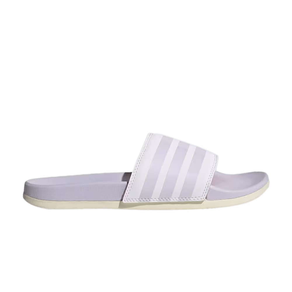 Adidas Women's Adilette Comfort Slide Purple Tint