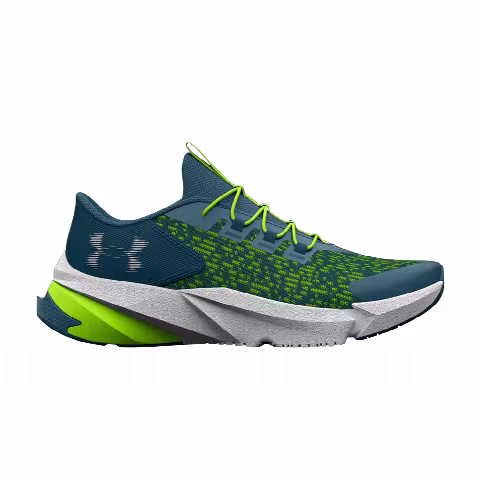 Under Armour Scramjet 5 AL PS 'Static Blue Lime Surge'