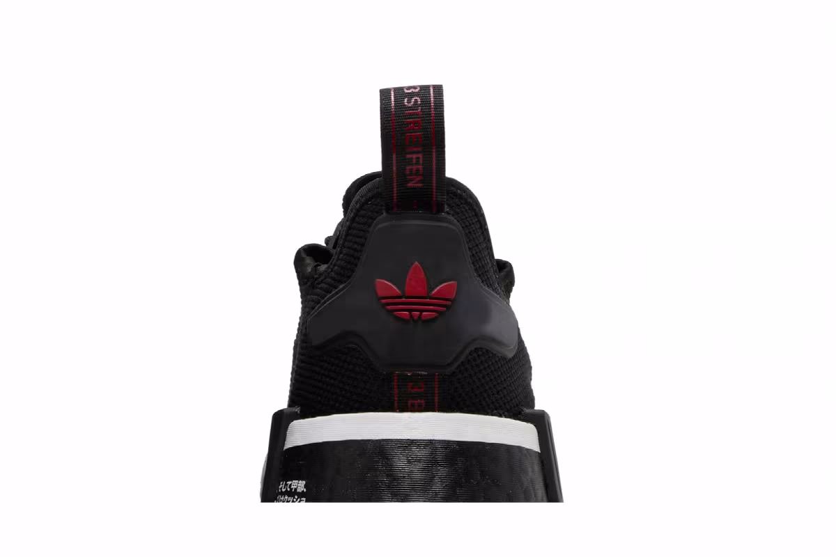 adidas NMD_R1 Black Scarlet, view 8