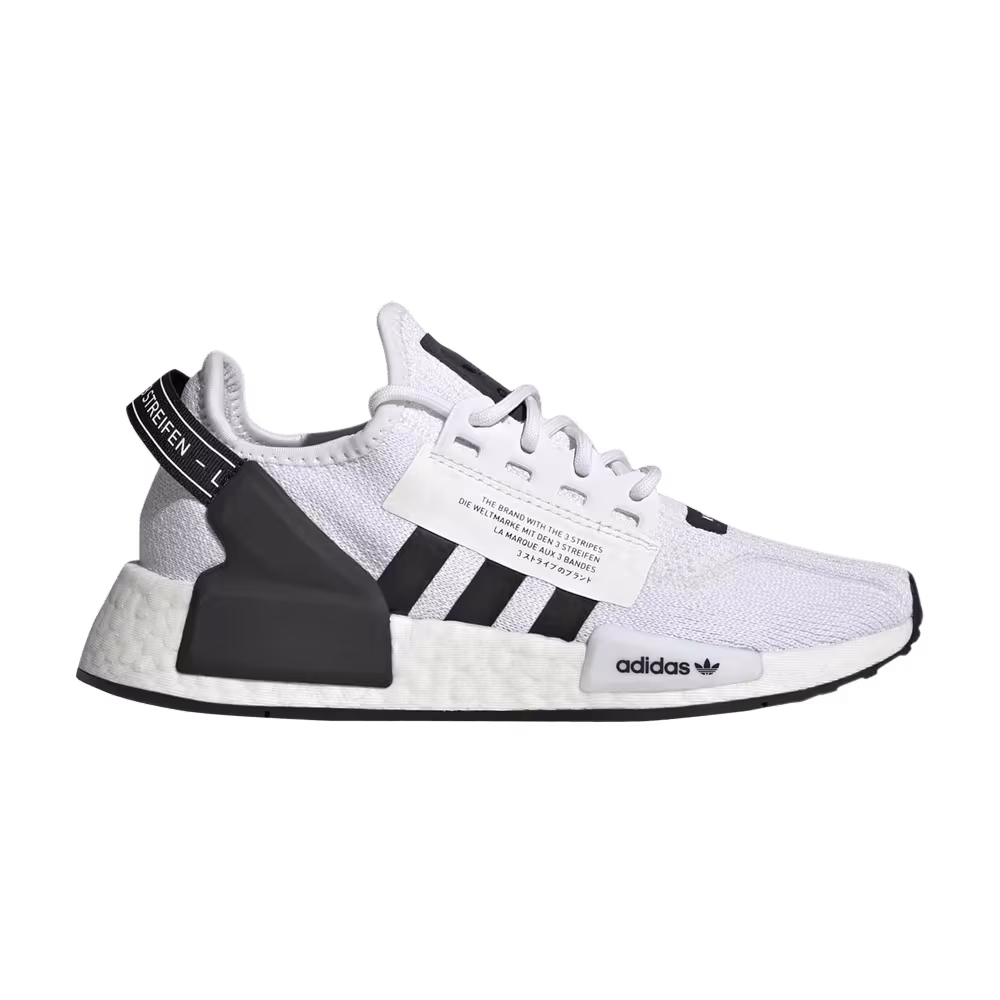 Adidas NMD_R1 V2 J White Black