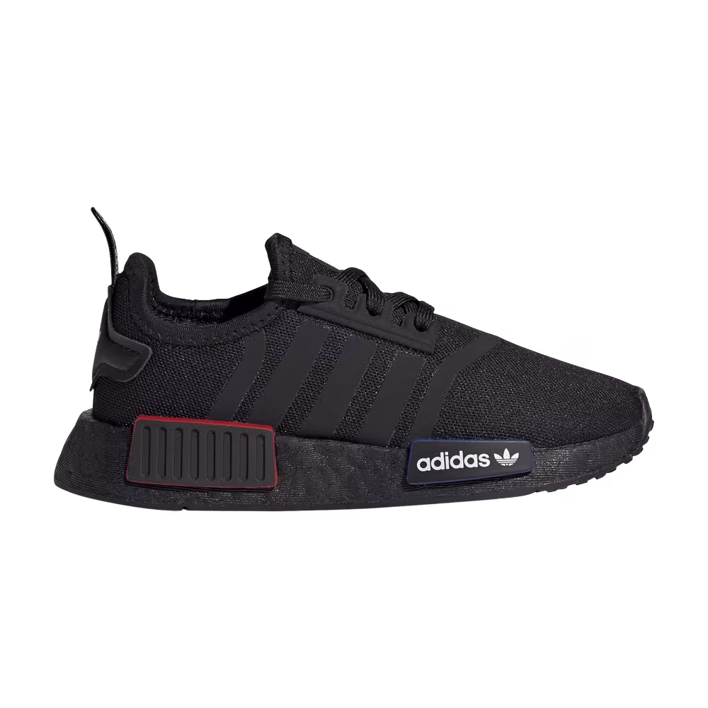 Adidas NMD_R1 Refined Little Kid Black Grey