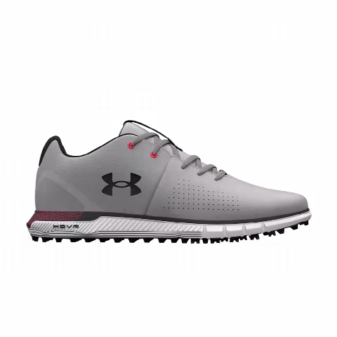 Under Armour HOVR Fade 2 Spikeless Golf 'Mod Grey Red'