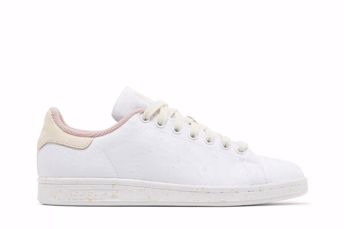 Adidas Women's Stan Smith White Pink Tint, view 2