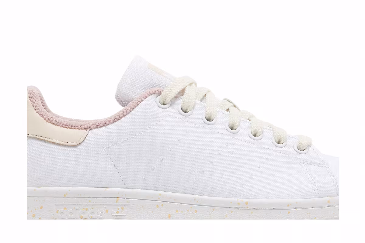 Adidas Women's Stan Smith White Pink Tint, view 3