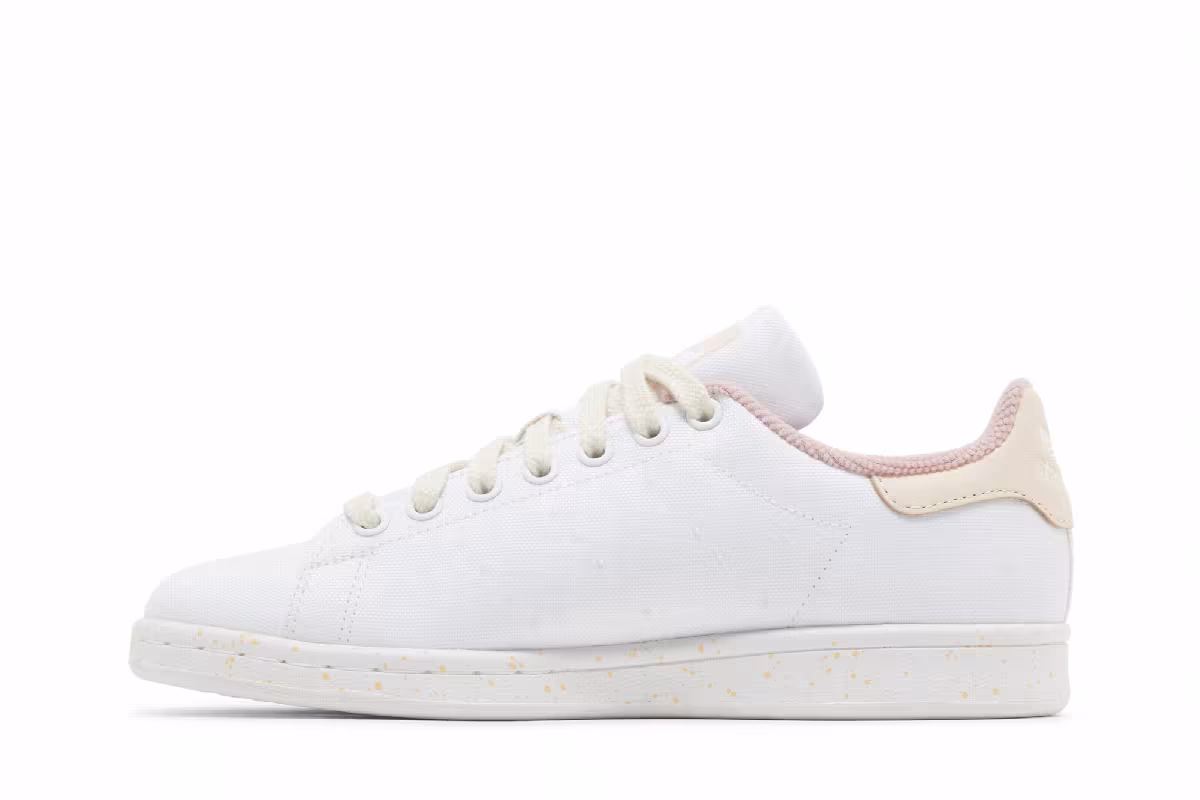 Adidas Women's Stan Smith White Pink Tint, view 4