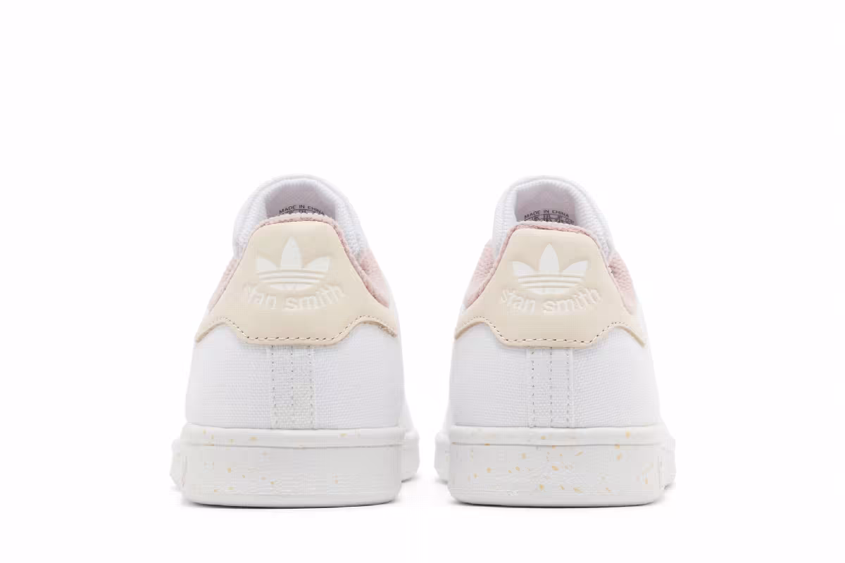 Adidas Women's Stan Smith White Pink Tint, view 7