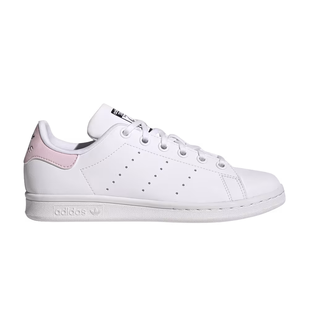 Adidas Stan Smith Big Kid White Clear Pink