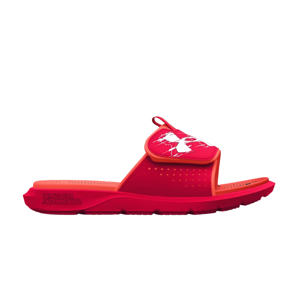 Under Armour Mercenary Slide GS Red After Burn