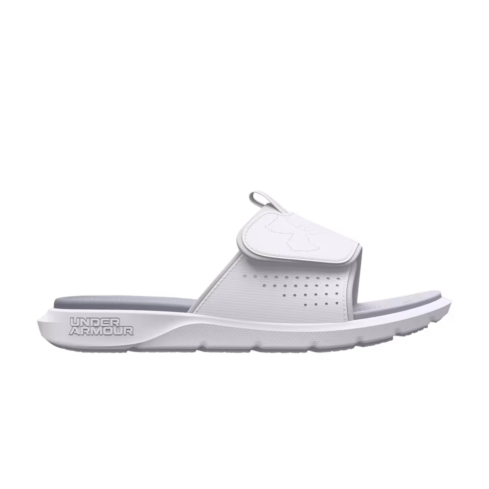 Under Armour Mercenary Slide GS White Halo Grey