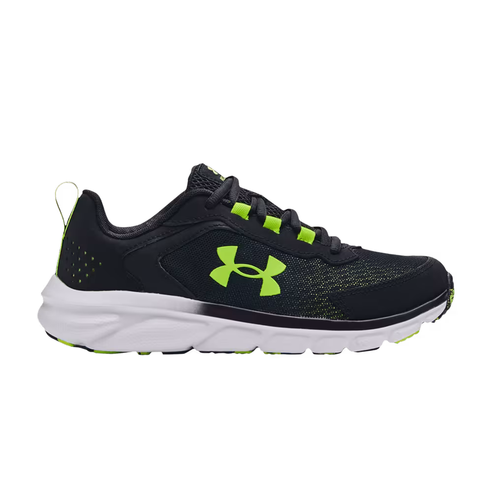 Under Armour Assert 9 GS Black Lime