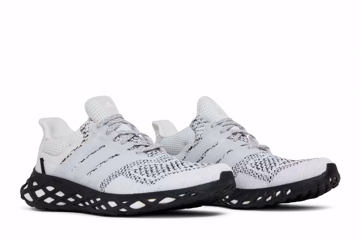 Adidas UltraBoost Web DNA White Black, view 9