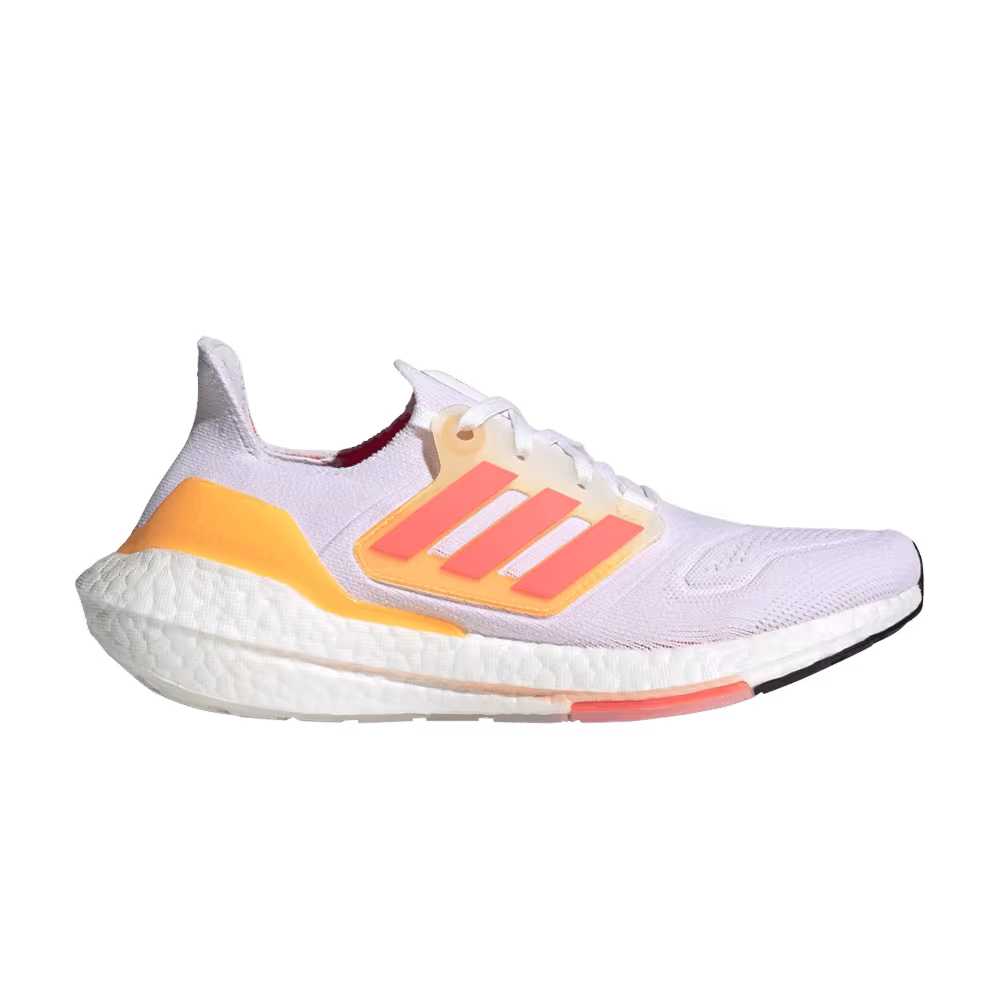 Adidas Women's UltraBoost 22 Heat.RDY White Flash Orange