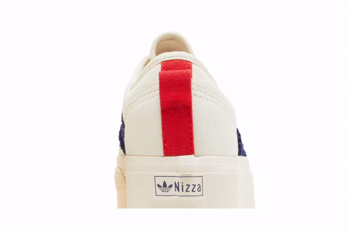 Adidas Women's Nizza Platform Cream White Night Sky, view 8