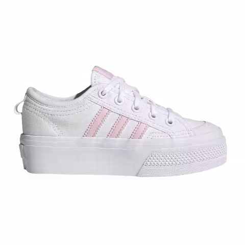 Adidas Nizza Platform J 'White Clear Pink'