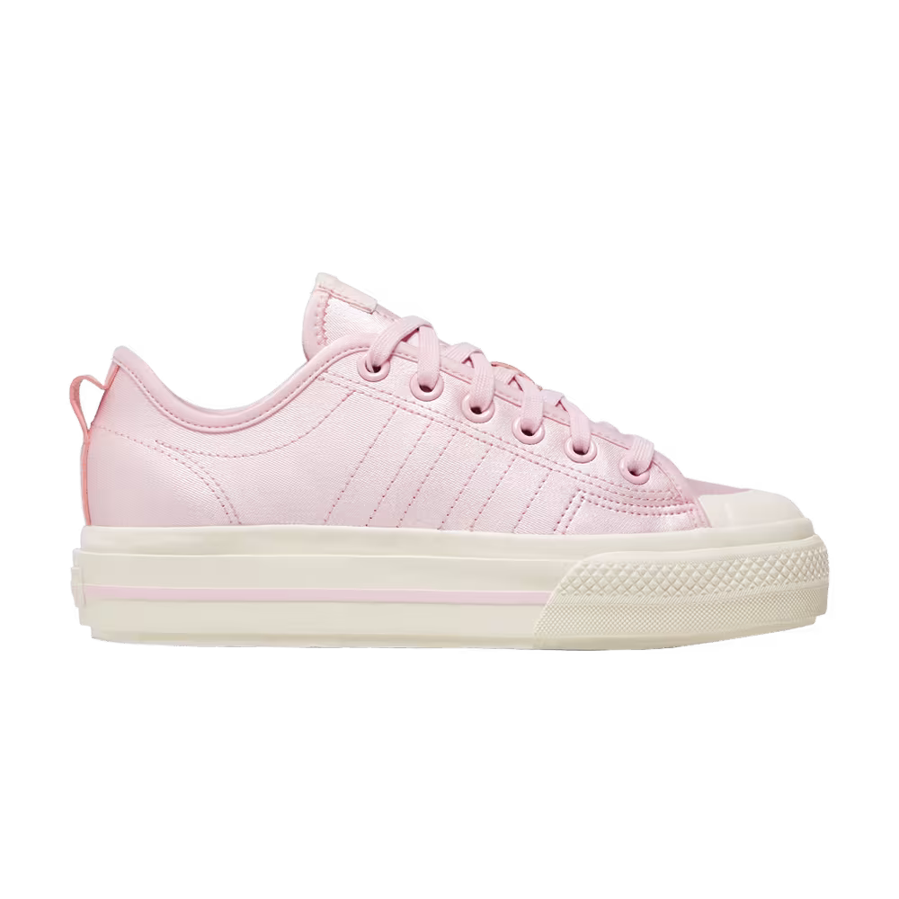 Adidas Women's Nizza RF Platform Clear Pink White