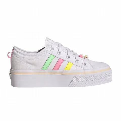 Adidas Nizza Platform J 'Multi Bright Stripes'