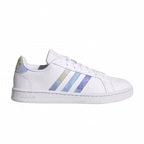 Adidas Wmns Grand Court Cloudfoam 'White Almost Lime'