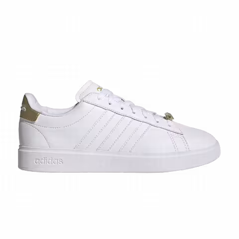 Adidas Wmns Grand Court Cloudfoam 'White Gold Metallic'