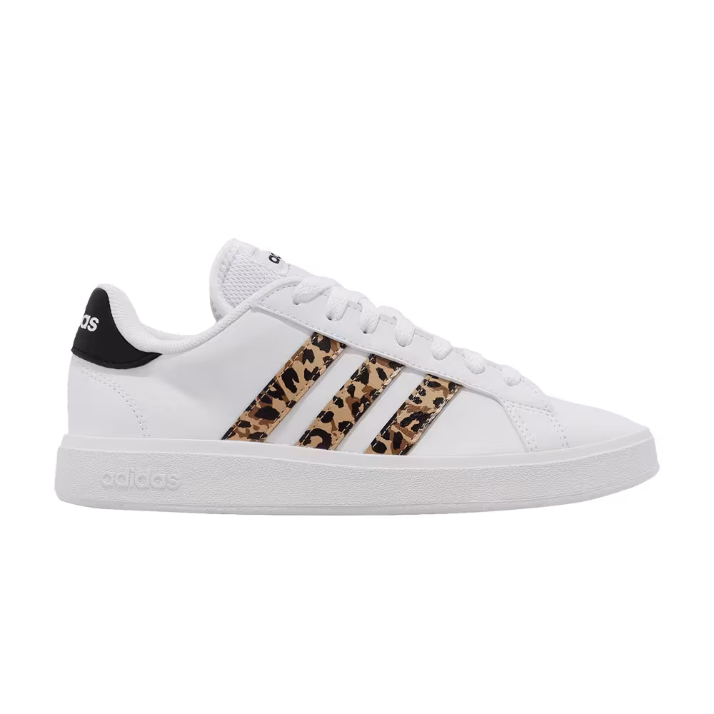 Adidas Women's Grand Court Base 2.0 Leopard Camo