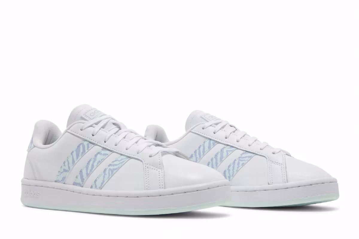 Adidas Women's Grand Court Zebra, view 9