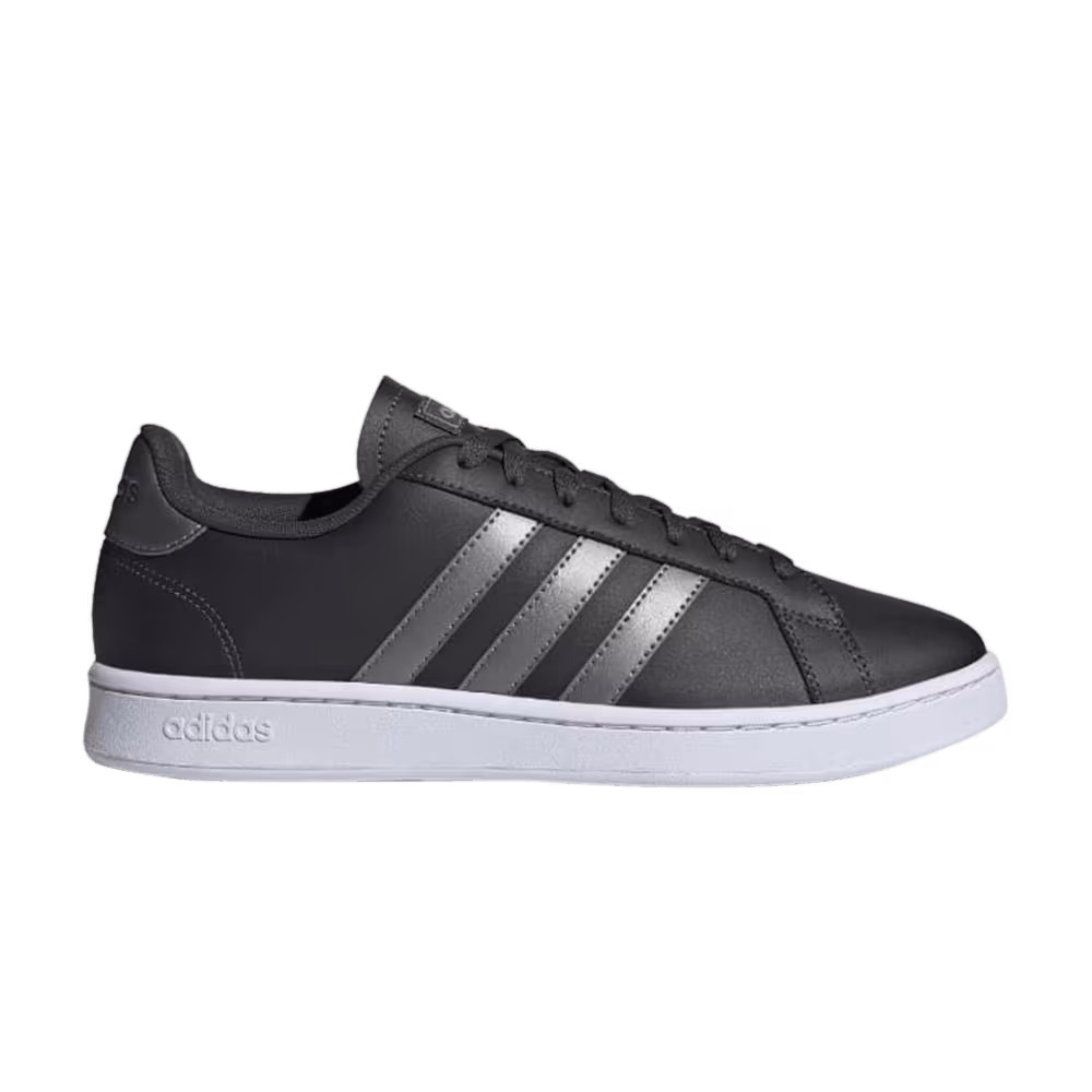 Adidas Grand Court Carbon Iron Metallic