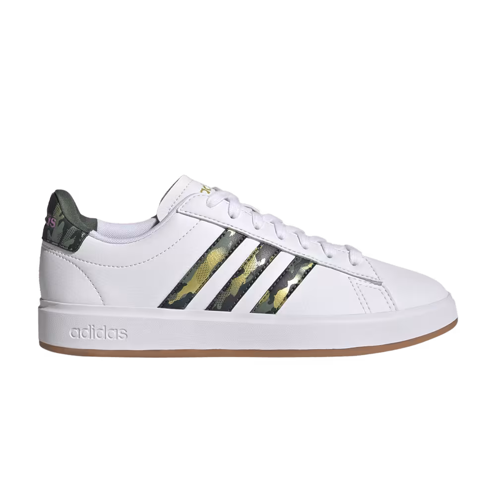 Adidas Women's Grand Court 2.0 White Camo