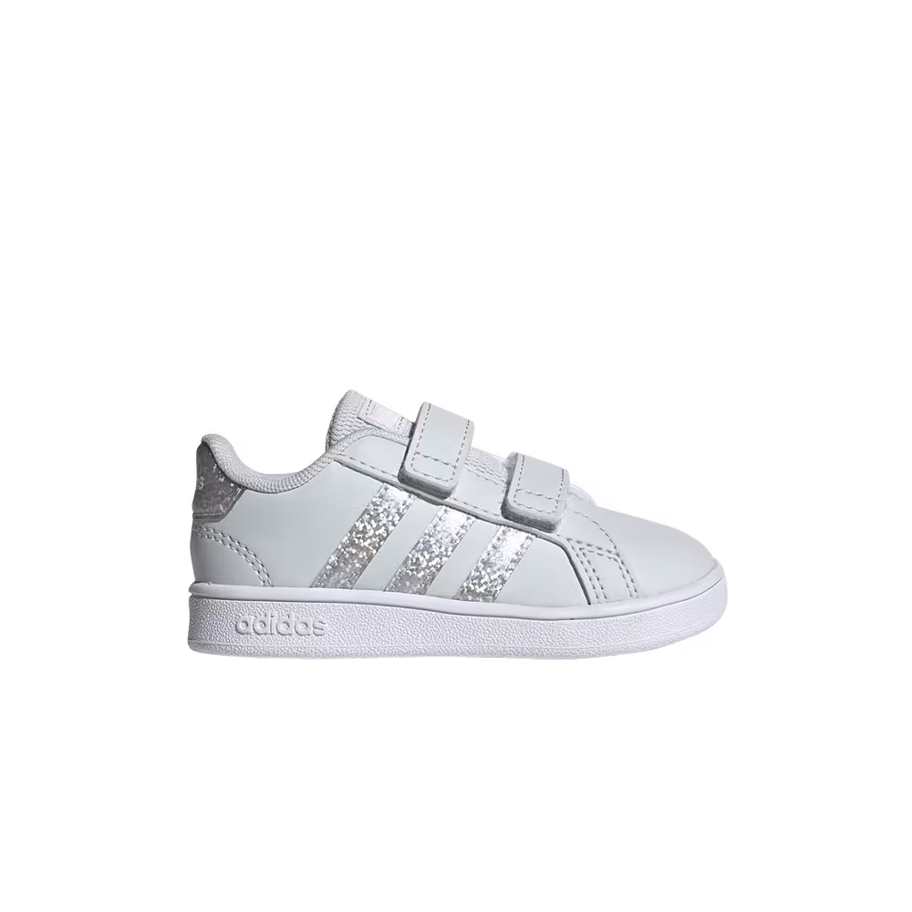 Adidas Grand Court Print I Blue Tint
