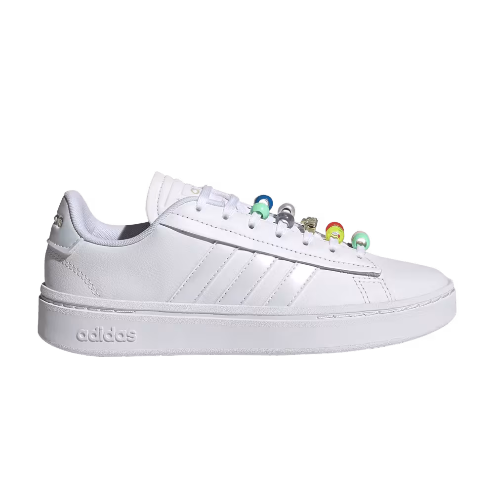 Adidas Women's Grand Court Alpha White Gold Metallic