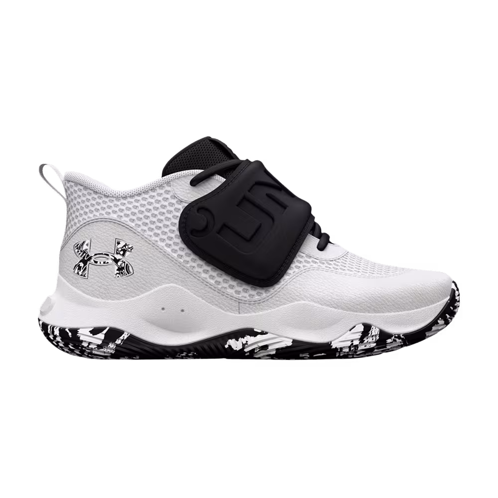 Under Armour Zone BB 2 GS White Black