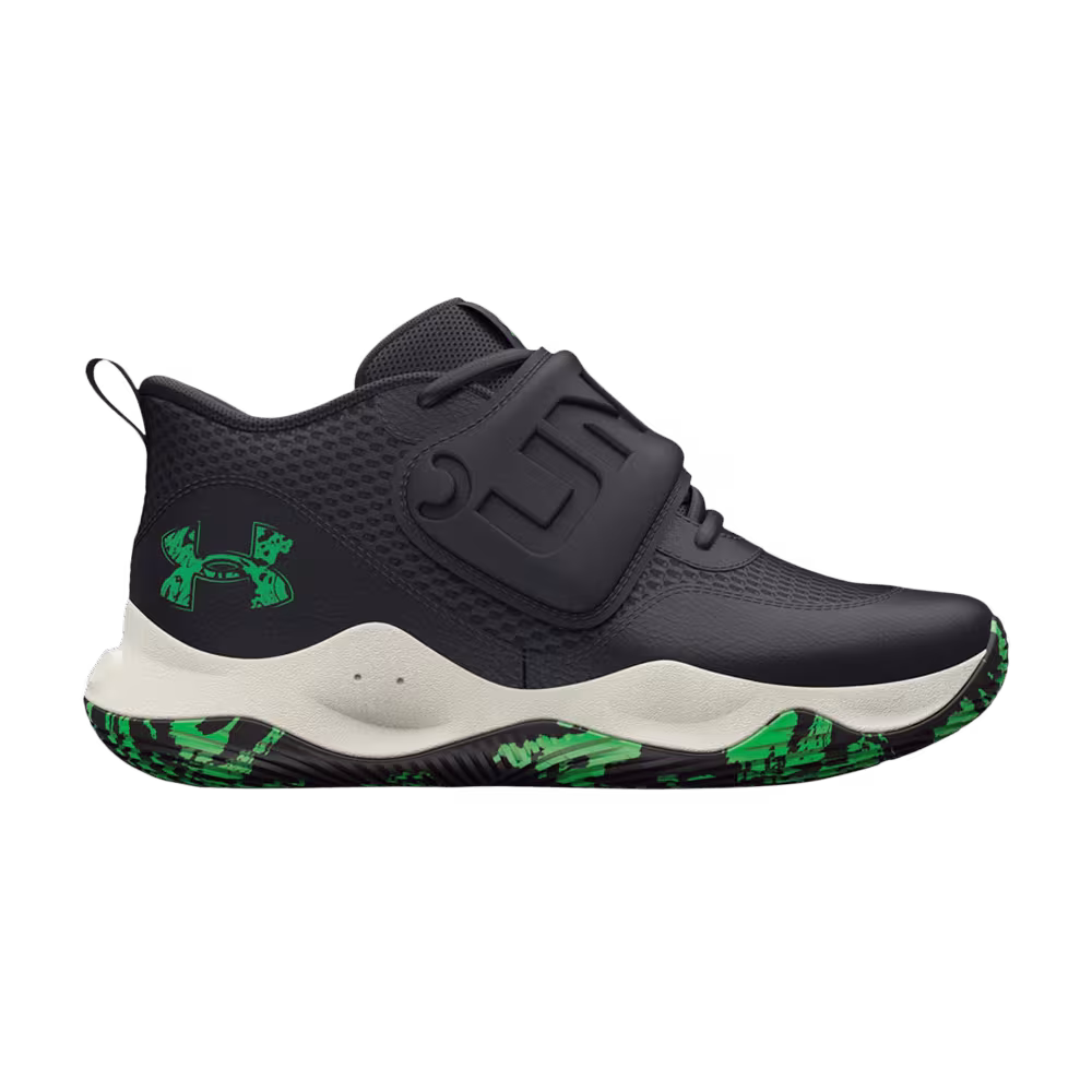 Under Armour Zone BB 2 GS Black Green Screen