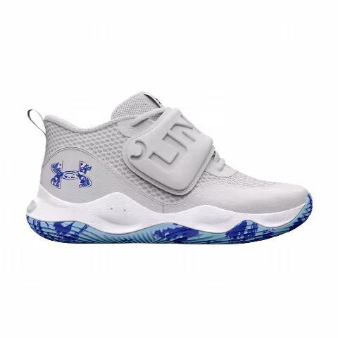 Under Armour Zone BB 2 PS 'Mod Grey Team Royal'