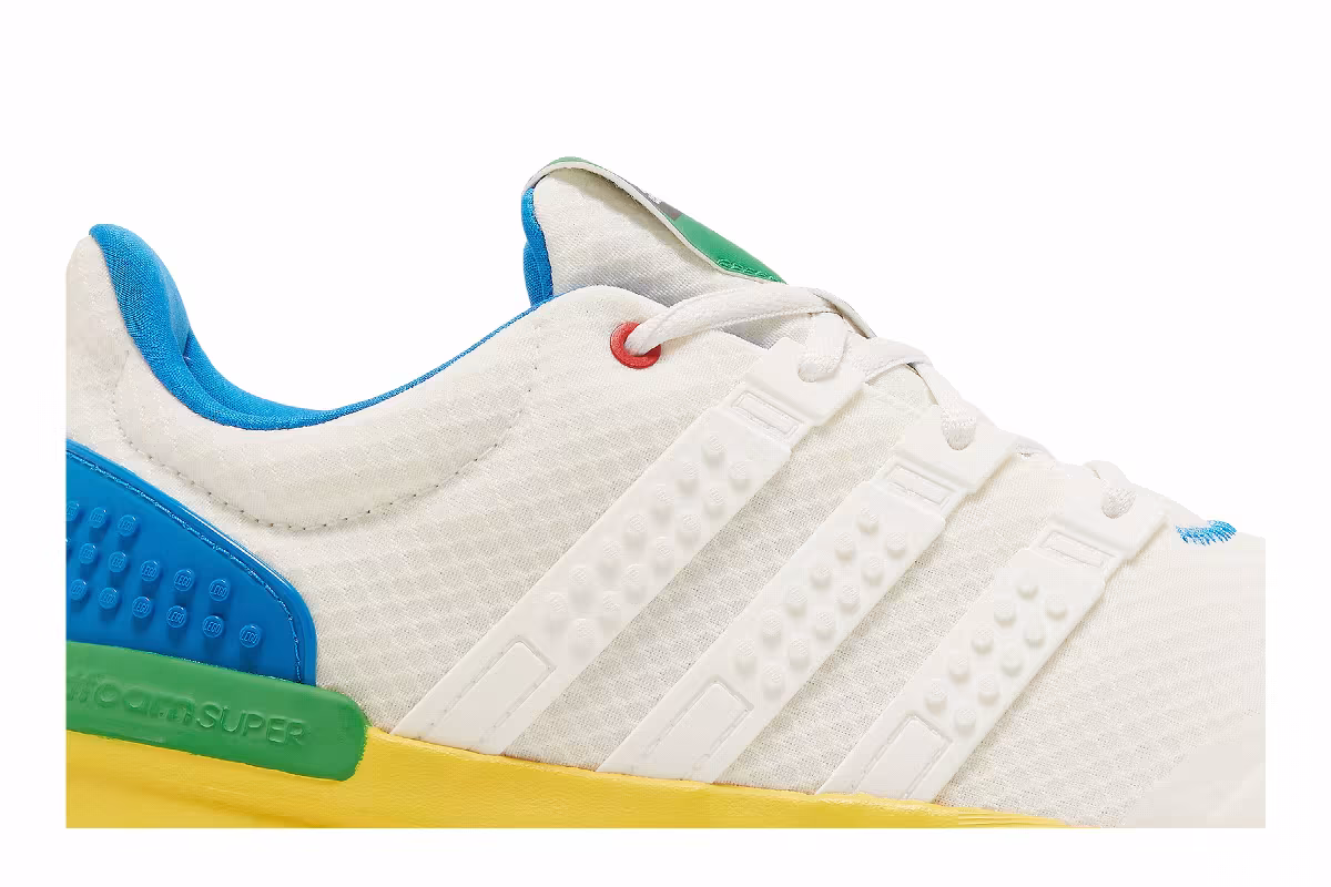 LEGO x adidas Racer TR21 White Eqt Yellow, view 3