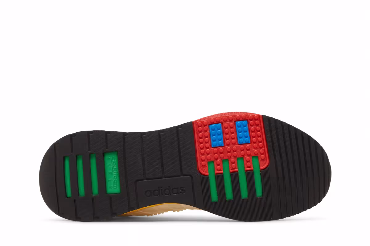 LEGO x adidas Racer TR21 White Eqt Yellow, view 5