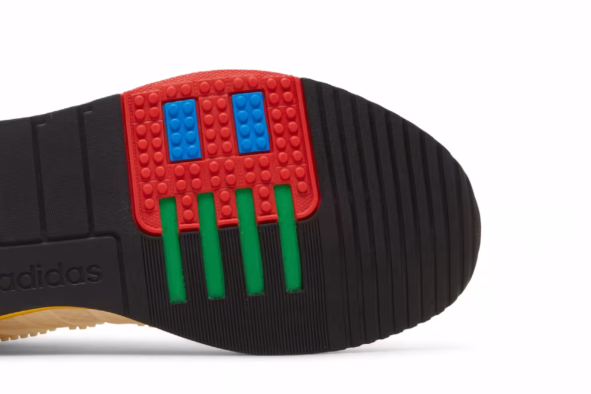 LEGO x adidas Racer TR21 White Eqt Yellow, view 6