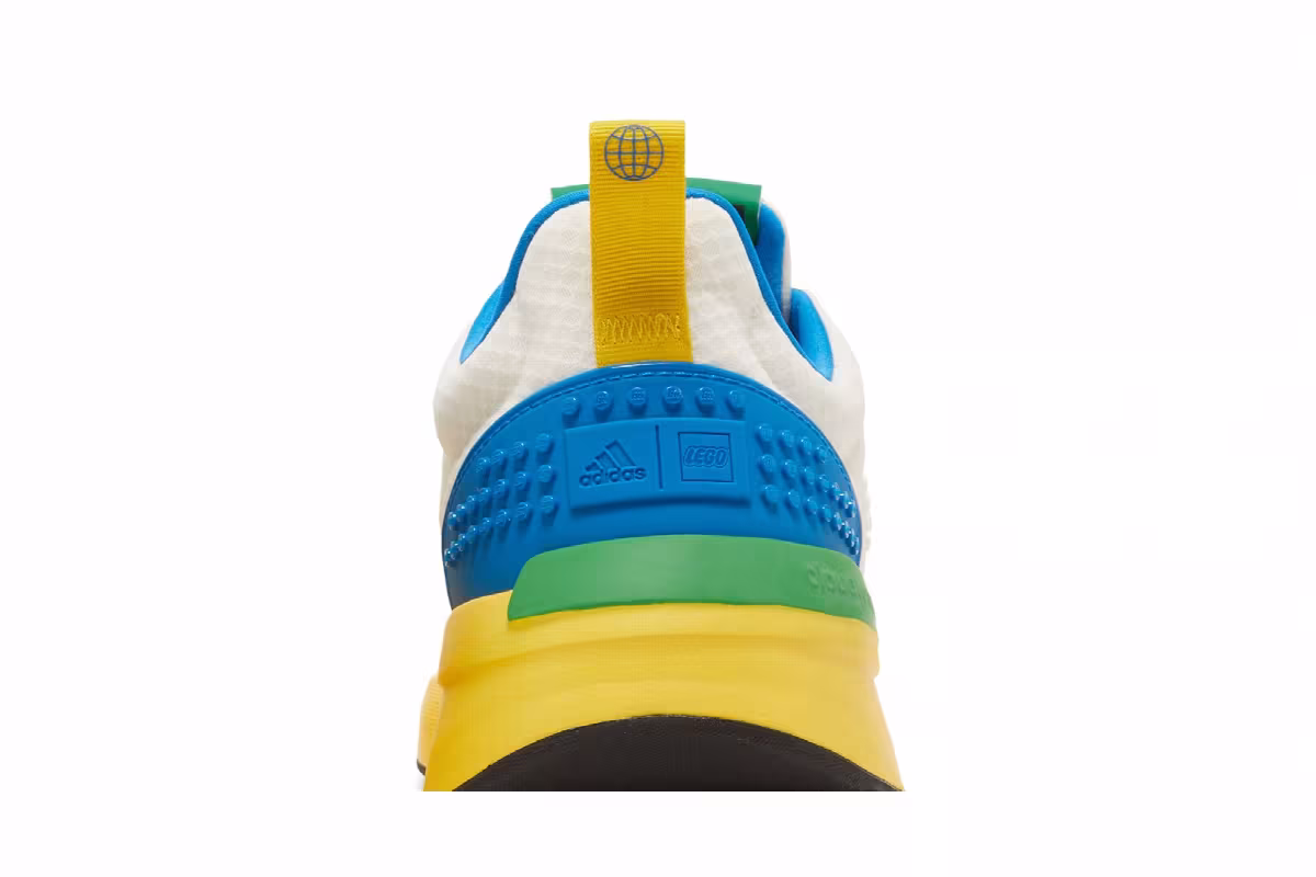 LEGO x adidas Racer TR21 White Eqt Yellow, view 8