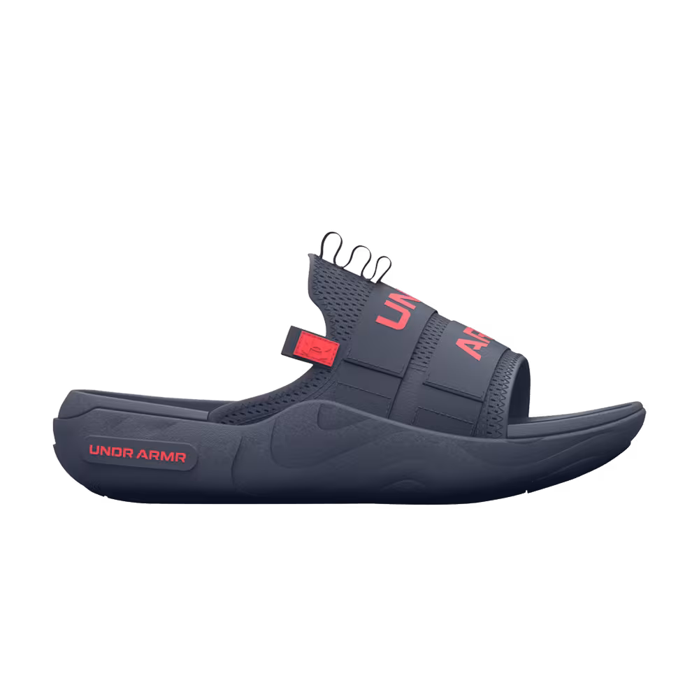 Under Armour Alpha 2.0 Slide Downpour Grey After Burn
