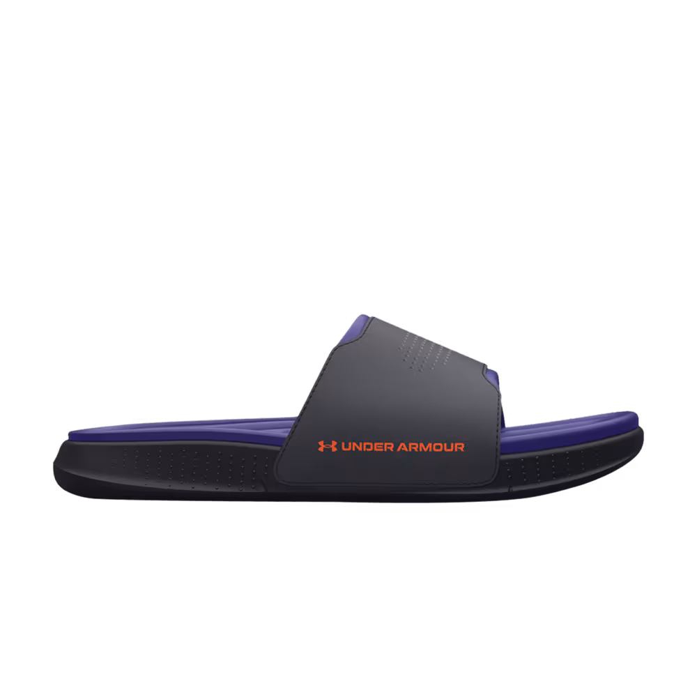 Under Armour Ansa Elevate Slide Black Sonar Blue