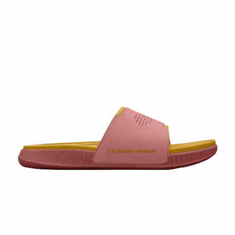 Under Armour Ansa Elevate Slide 'Red Fusion Gilded Yellow'