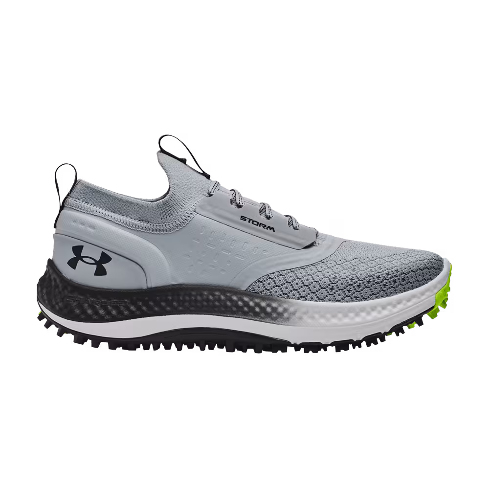 Under Armour Charged Phantom Spikeless Golf Harbor Blue Lime