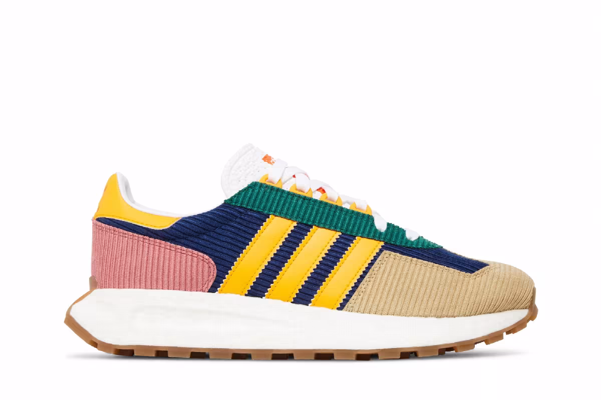 Adidas Retropy E5 Dark Blue Collegiate Gold, view 2