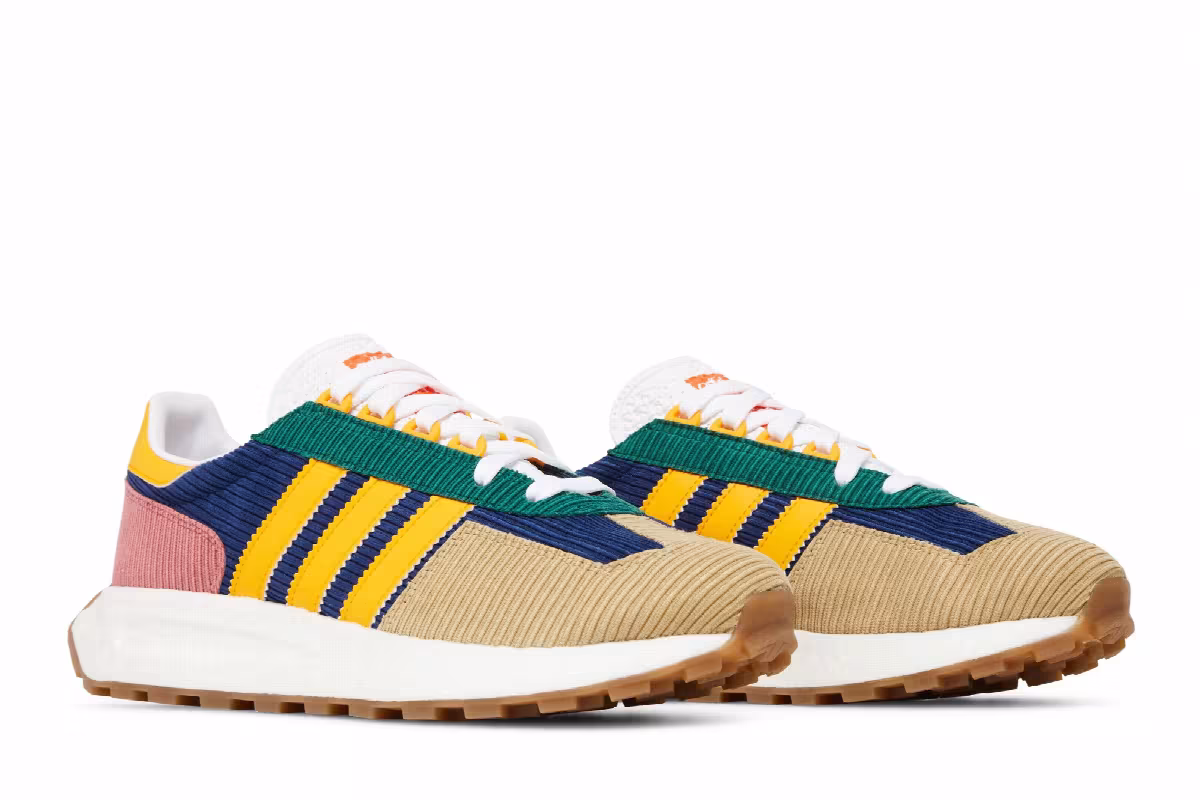 Adidas Retropy E5 Dark Blue Collegiate Gold, view 9