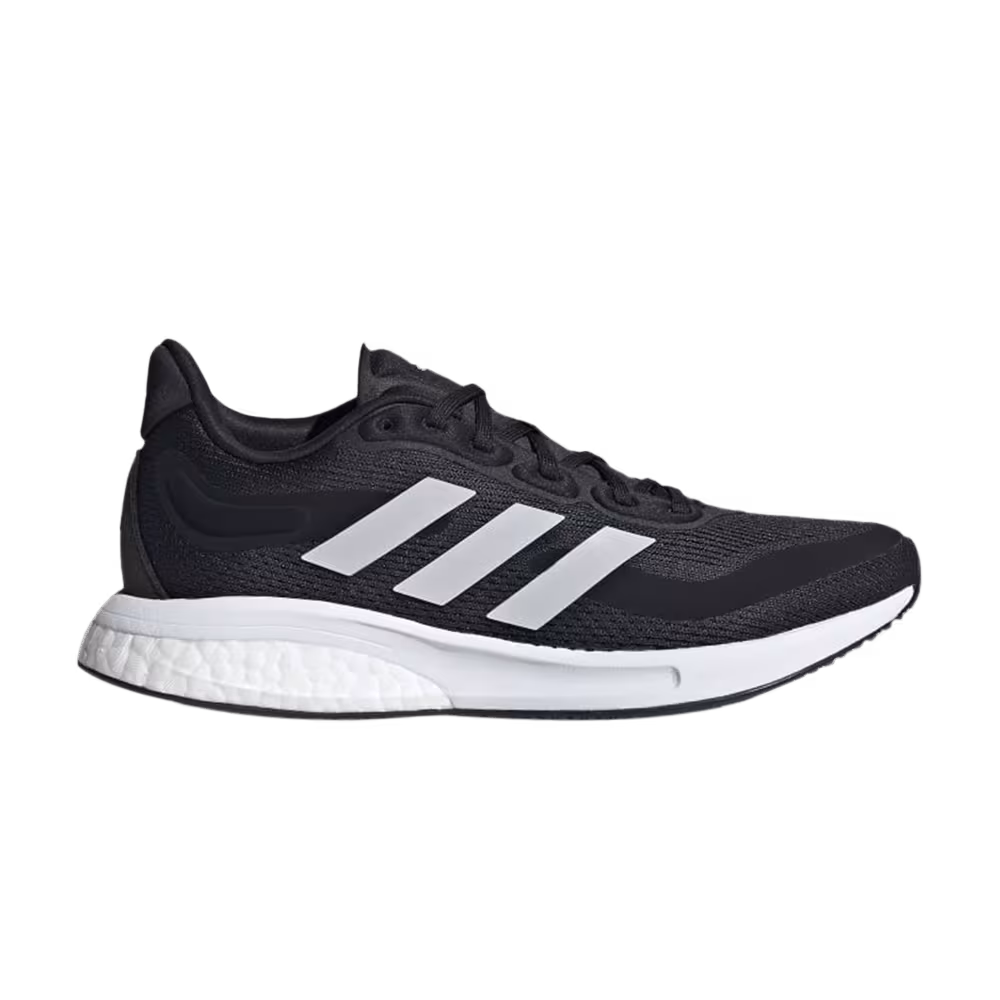 Adidas Supernova J Black White Halo Silver