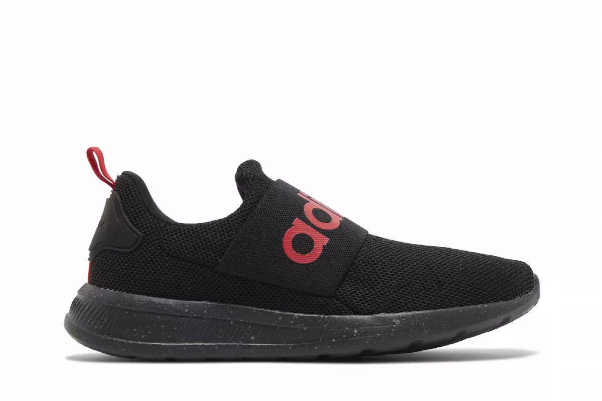 Adidas Lite Racer Adapt 4.0 Black Vivid Red, view 2