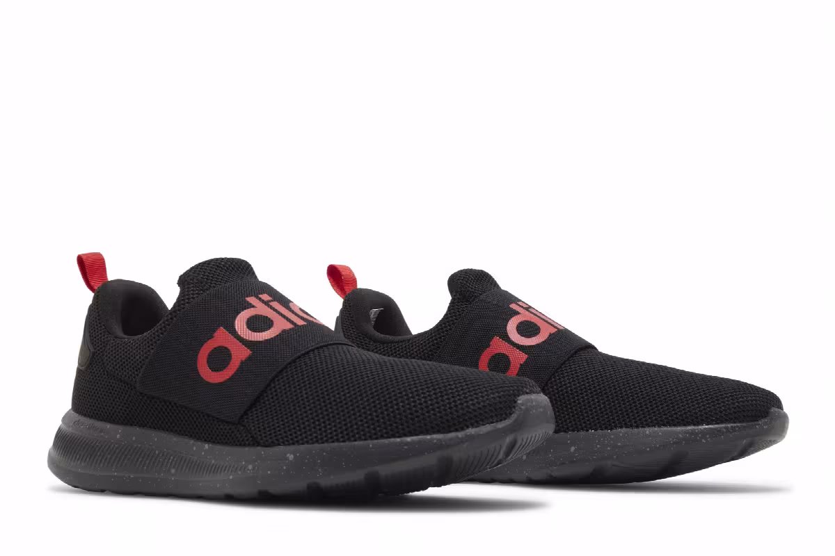 Adidas Lite Racer Adapt 4.0 Black Vivid Red, view 9
