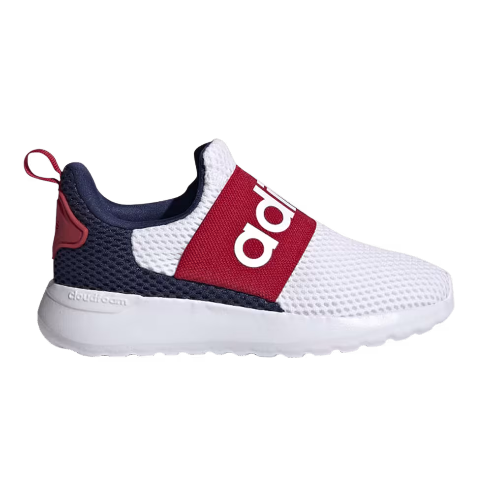 Adidas Lite Racer Adapt 4.0 J White Dark Blue Scarlet