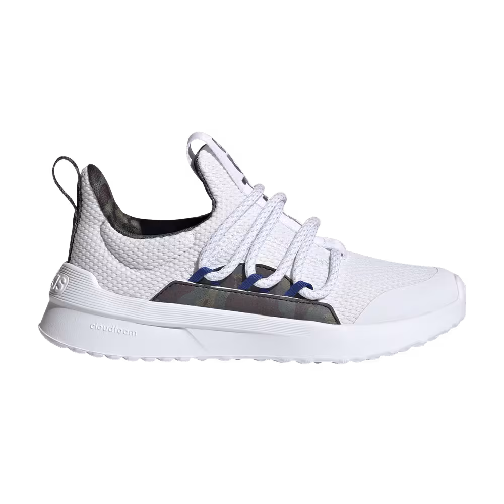 Adidas Lite Racer Adapt 5 Slip-On J White Camo