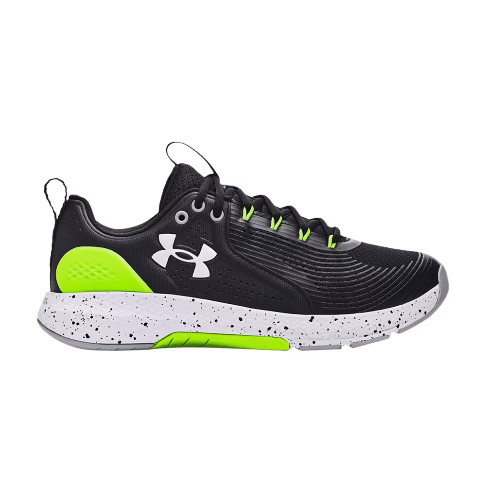 Under Armour Charged Commit TR 3 Black Lime Surge